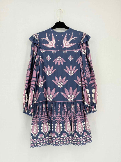 FARM RIO Anika Martina Floral Size Medium Short Dress
