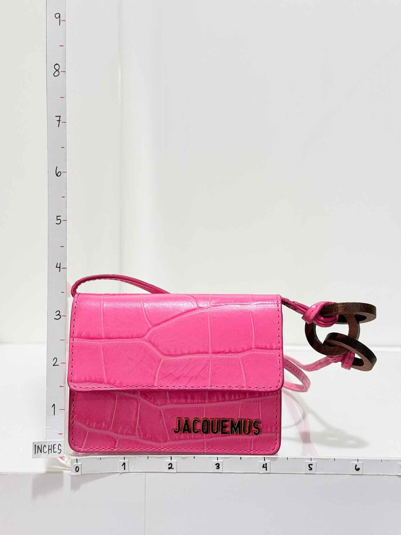 JACQUEMUS Le Riviera Pink Shoulder Bag