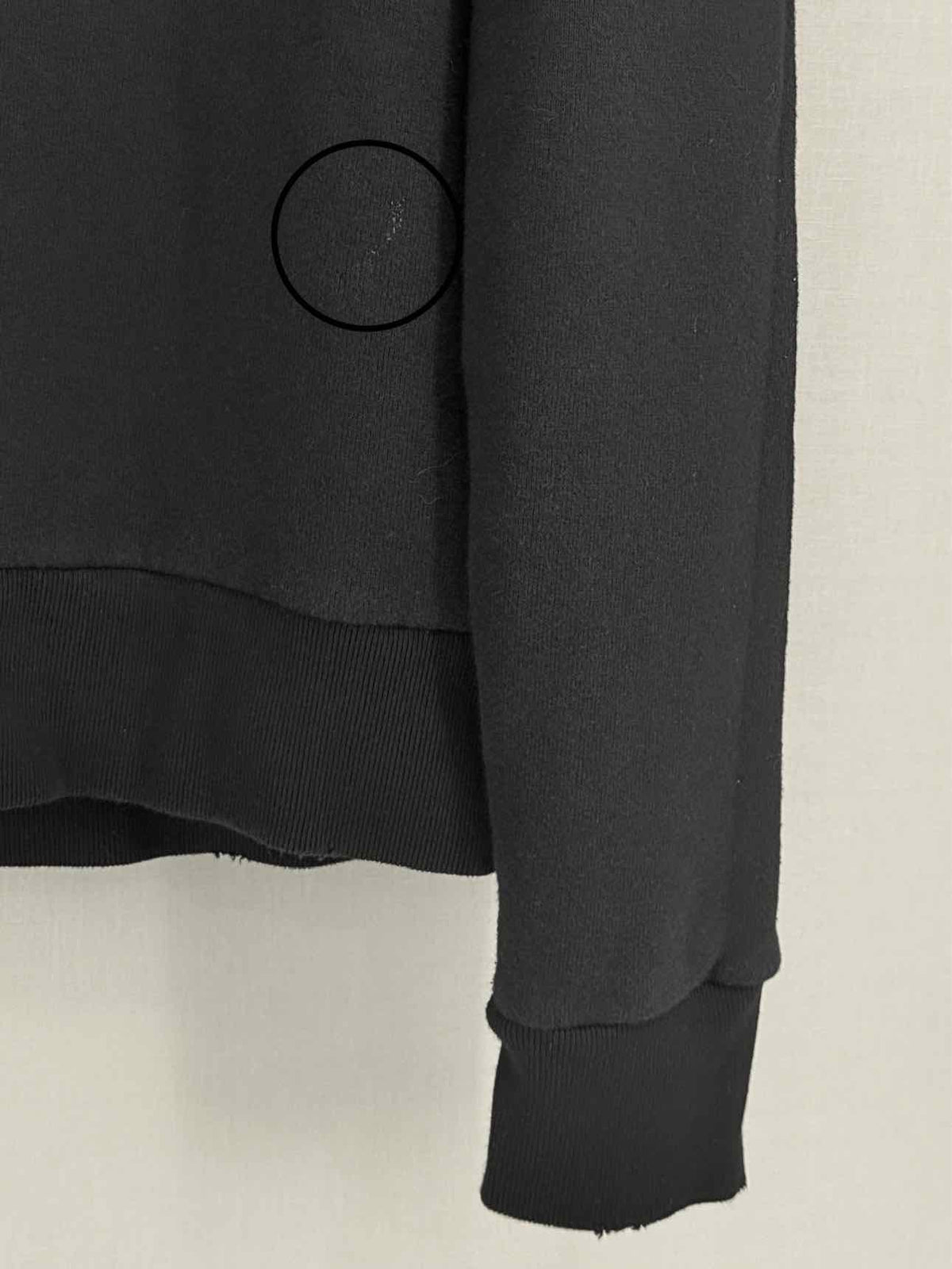 GUCCI Black Logo Size XSmall Sweatshirt