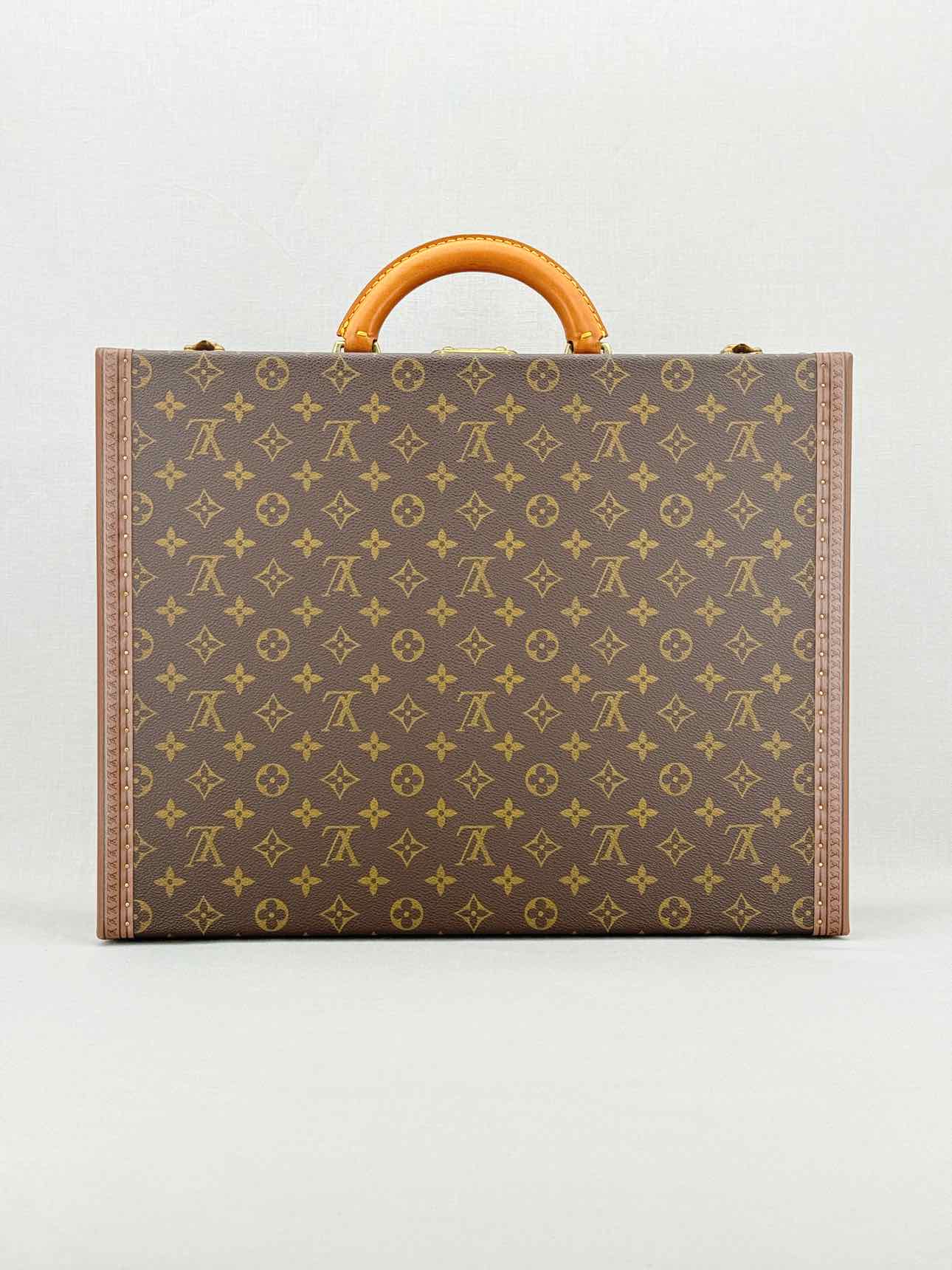LOUIS VUITTON President Classeur Brown Briefcase