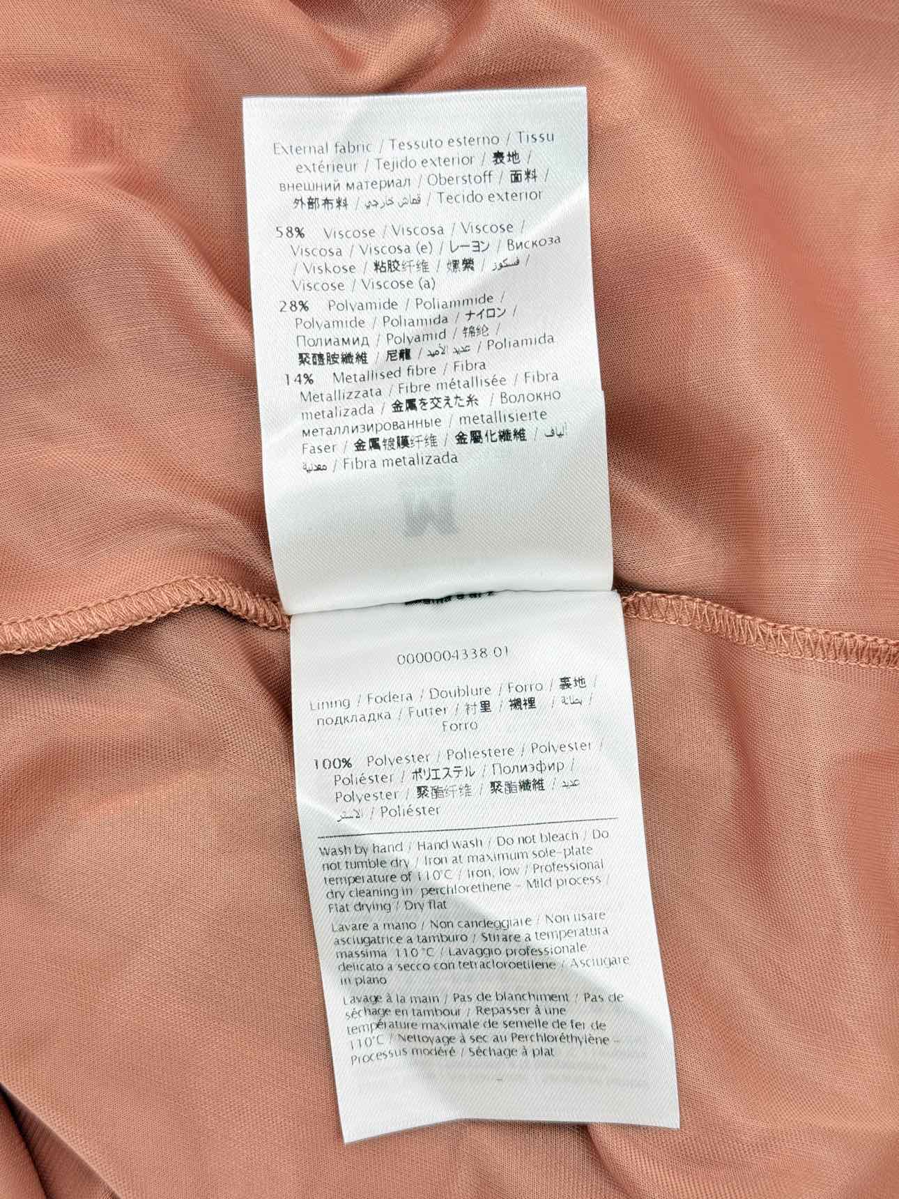 M MISSONI Brown Multicolor Size US 4 Short Dress