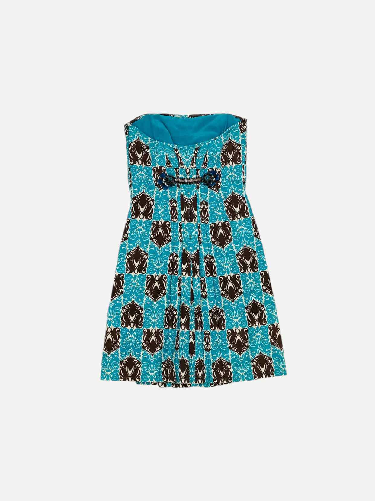 CAROLINA HERRERA A-Line Printed Knee Length Dress