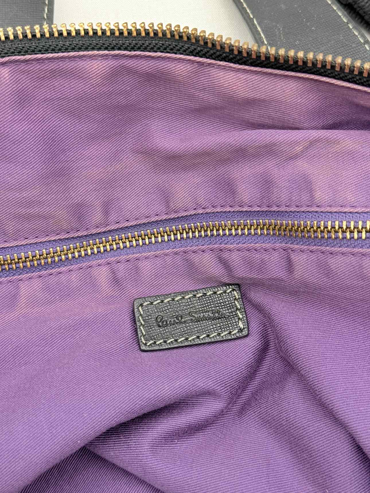 PAUL SMITH Carry on Grey Multicolor Top Handle
