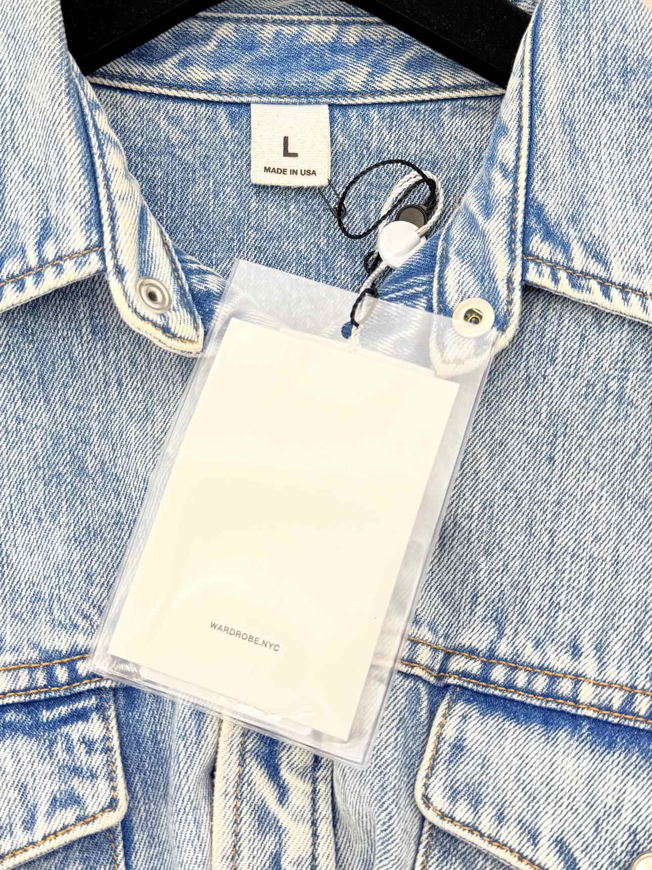 WARDROBE.NYC Blue Size Large Jacket