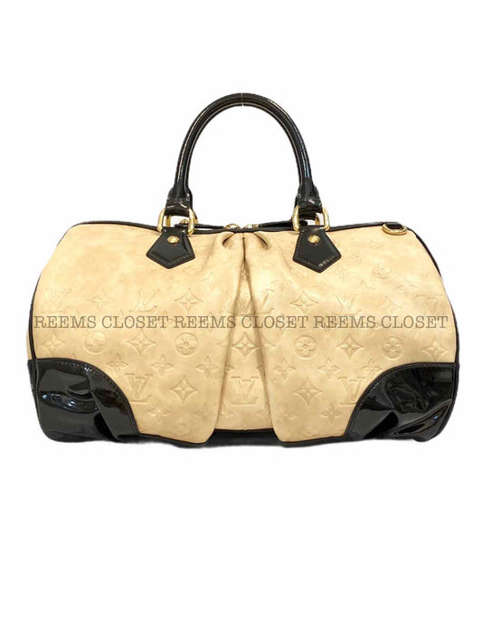 LOUIS VUITTON Stephen Beige Top Handle