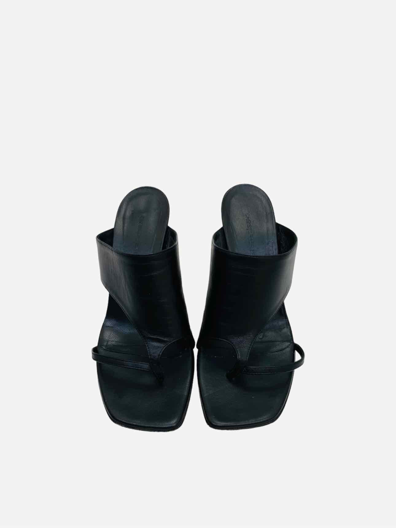 CHRISTOPHER ESBER Binx Black Mules 37