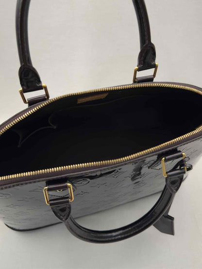 LOUIS VUITTON Alma Amarante Monogram Top Handle