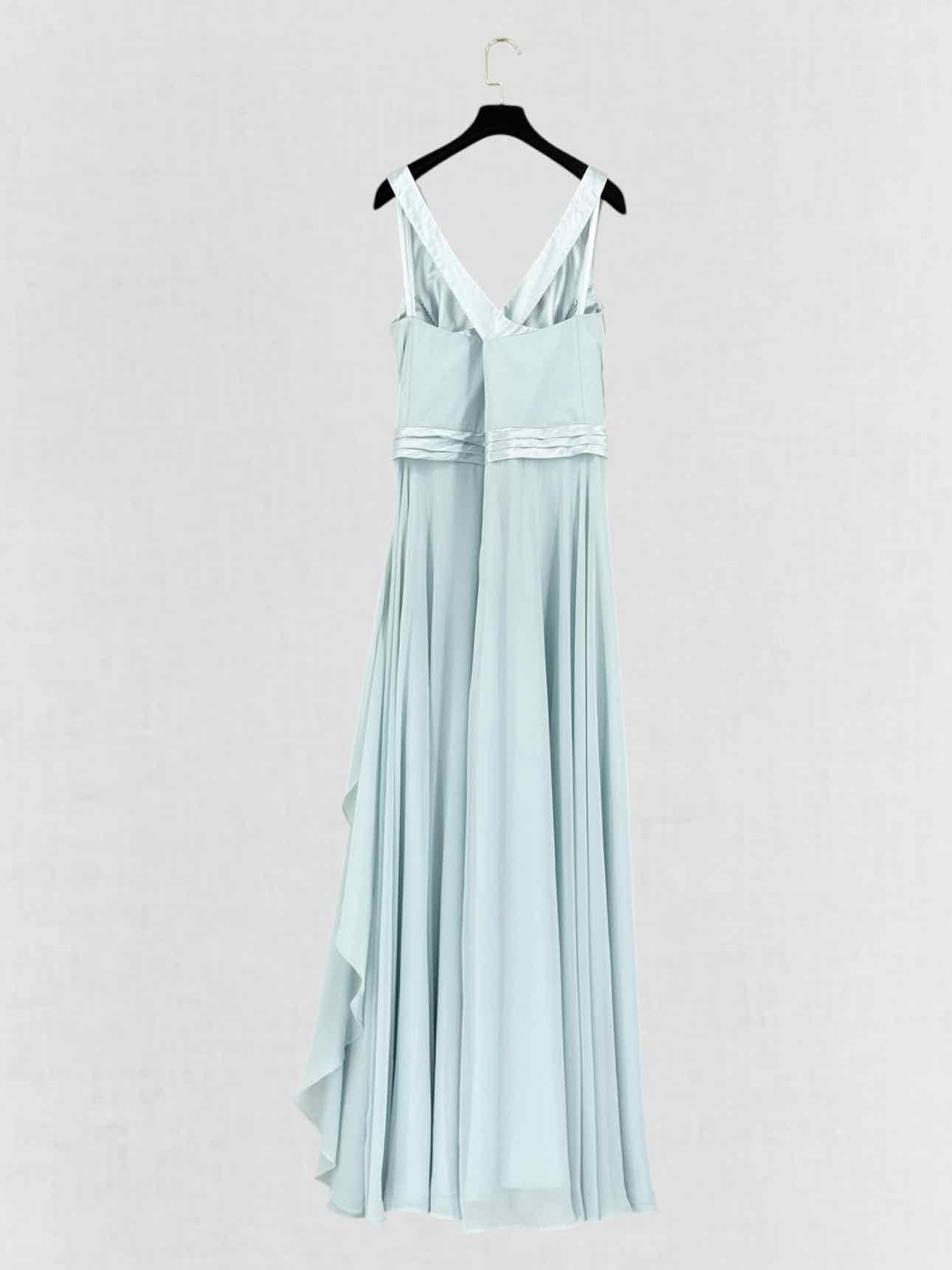 JENNY PACKHAM Light Blue Size US 10 Long Dress