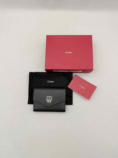 CARTIER Black Compact Wallet