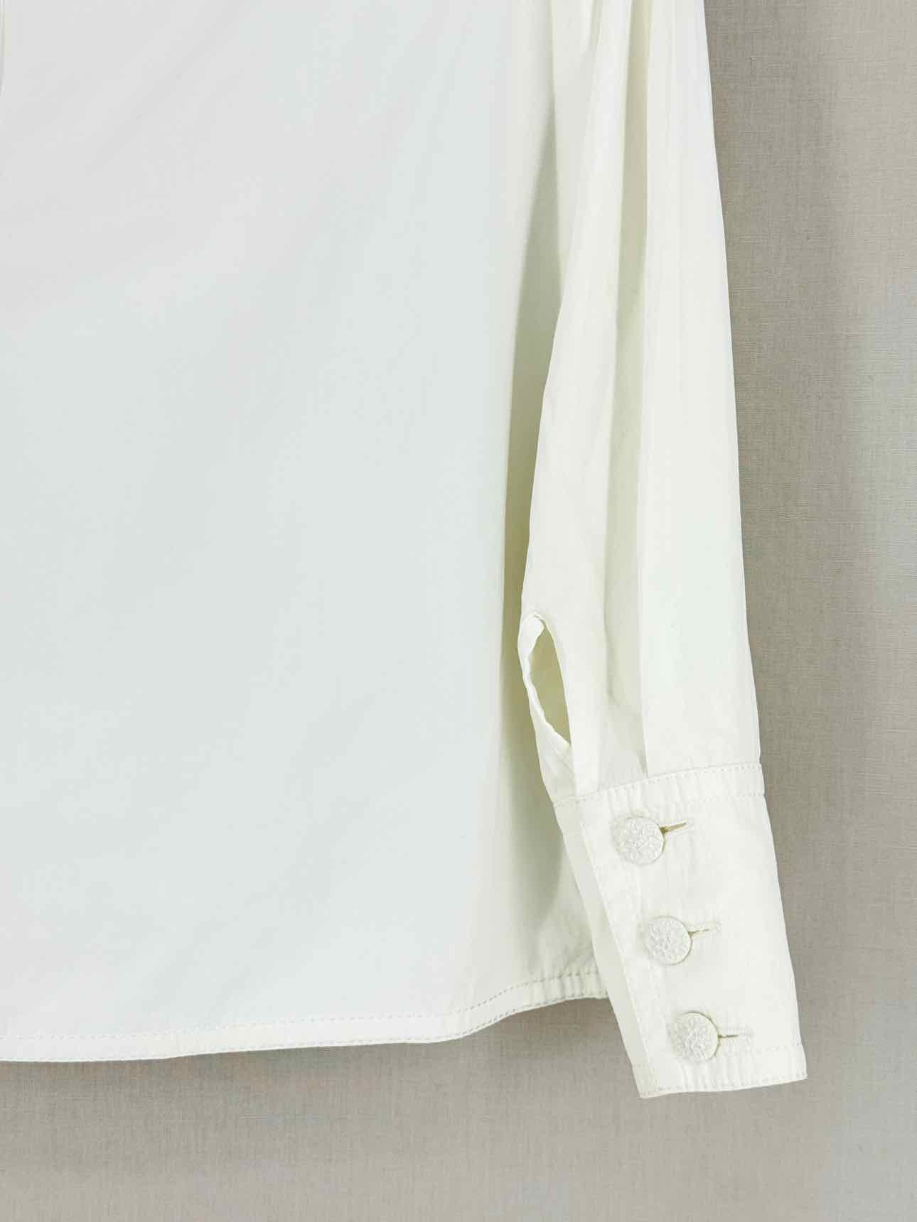 CHANEL White Size US 2 Blouse