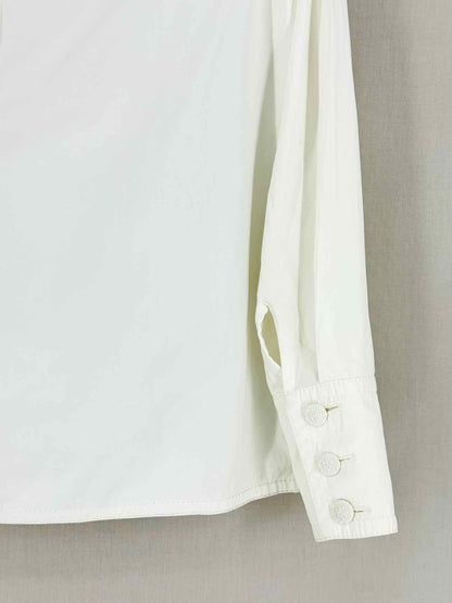 CHANEL White Size US 2 Blouse