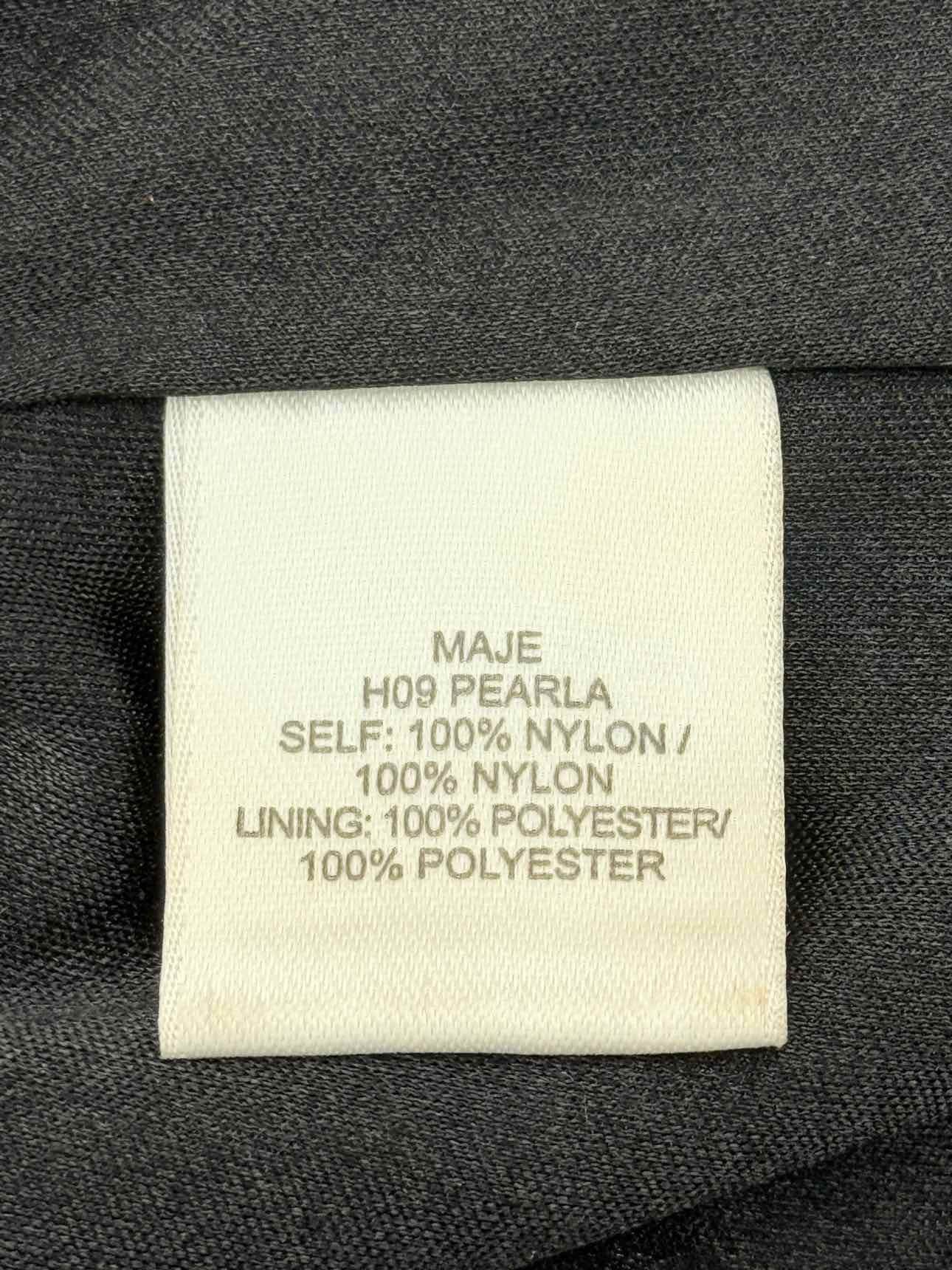 MAJE Black Size Small Short Dress