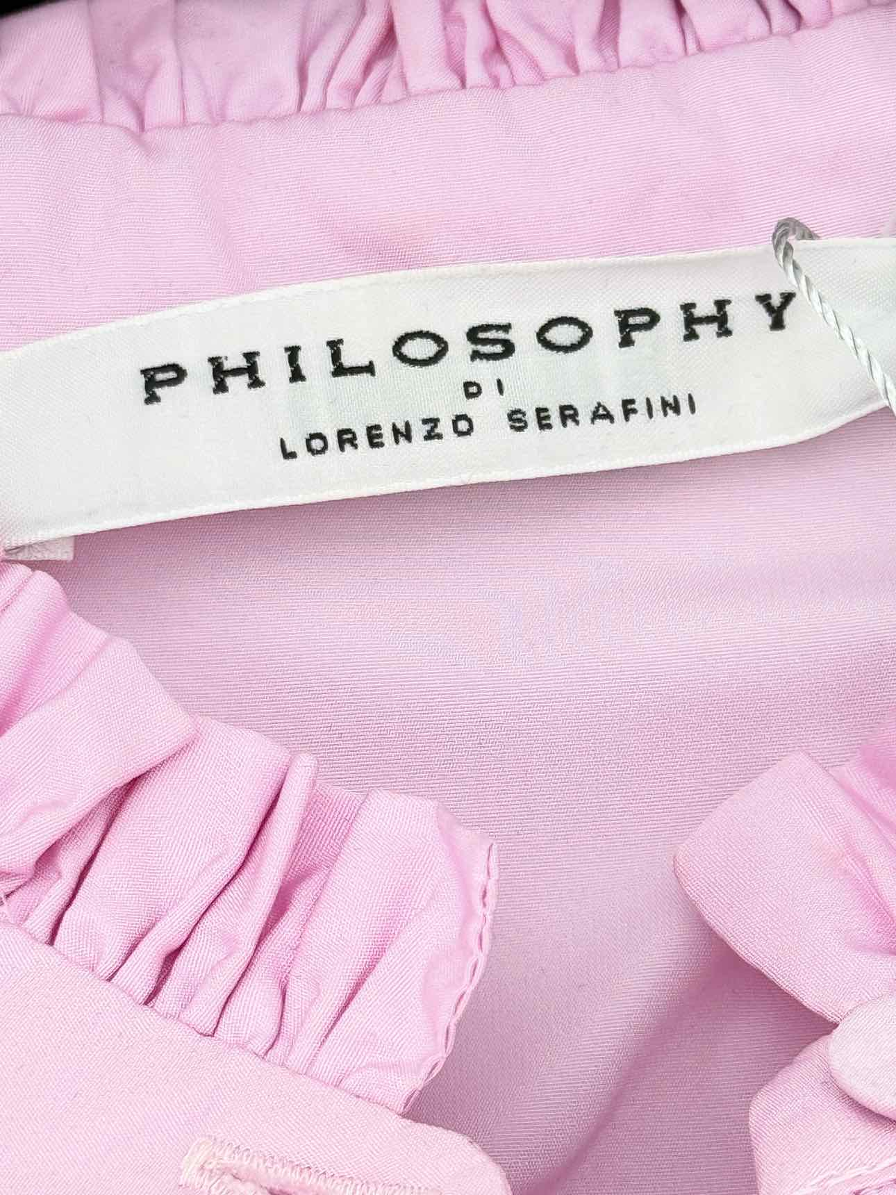PHILOSOPHY Pink Size US 4 Short Dress