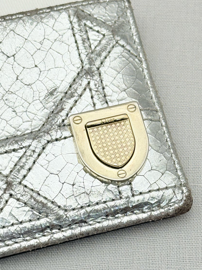 DIOR Silver Card Holder