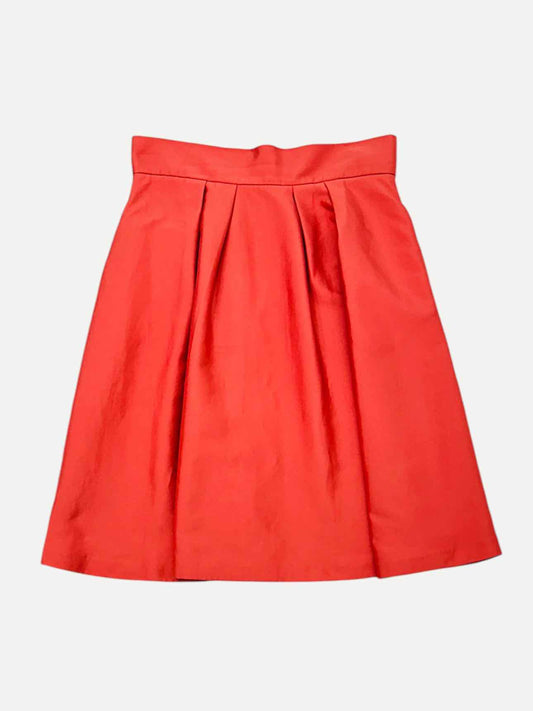 STEFANEL Flared Red Skirt