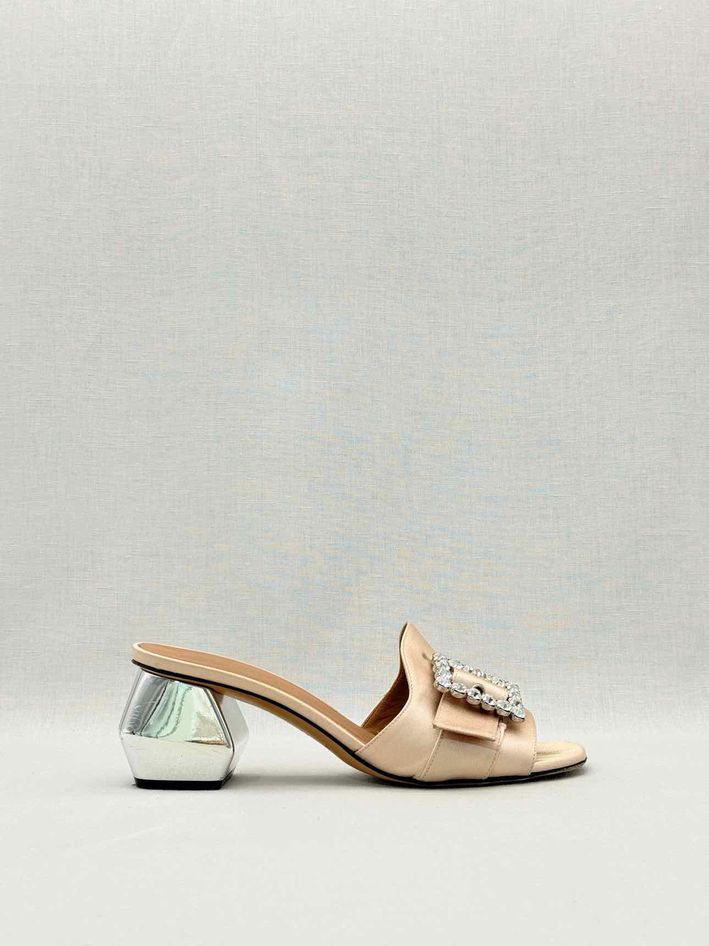 EMPORIO ARMANI Pink Size EU 38 Heeled Sandals