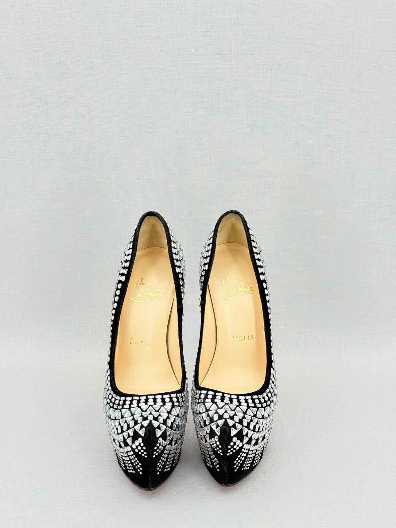 CHRISTIAN LOUBOUTIN Daffodile Black Size EU 35.5 Pumps