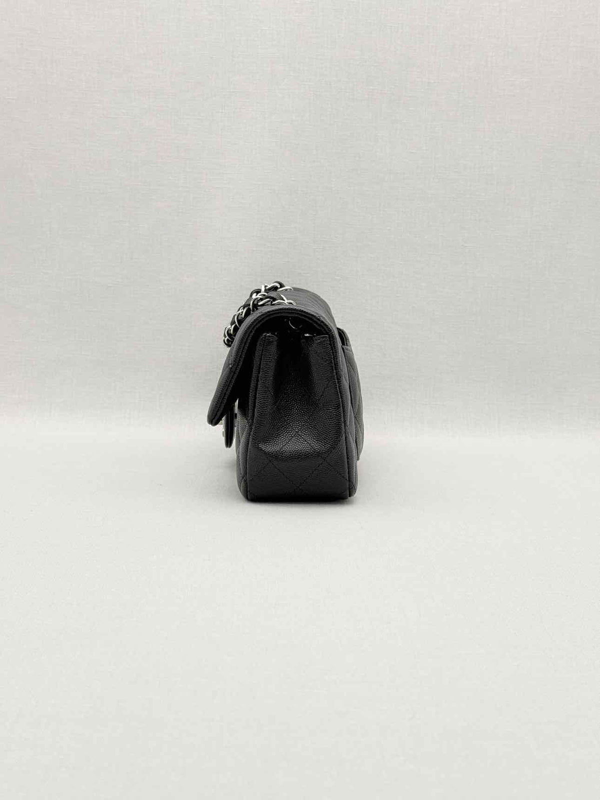 CHANEL Classic Black Quilted Shoulder Bag