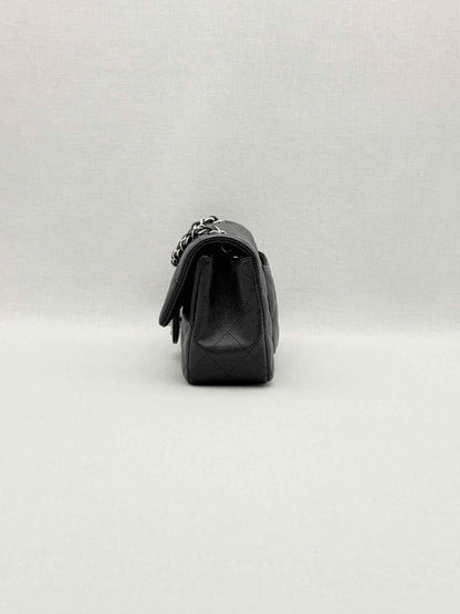 CHANEL Classic Black Quilted Shoulder Bag