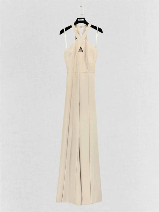 BCBG MAXAZRIA Beige Size XSmall Jumpsuit