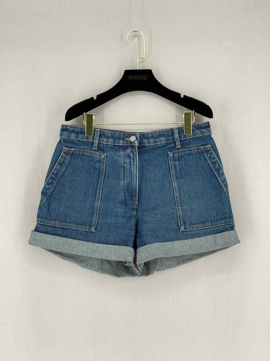 VALENTINO Blue Size US 8 Shorts