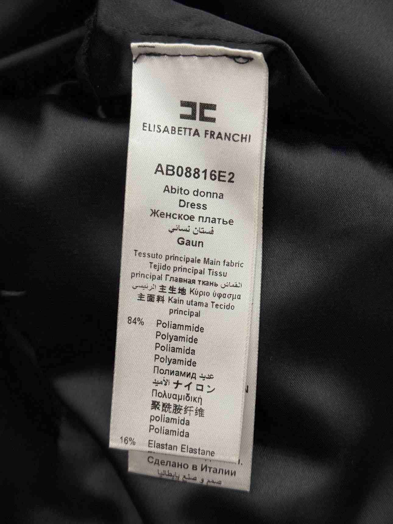 ELISABETTA FRANCHI Size Medium Midi Dress
