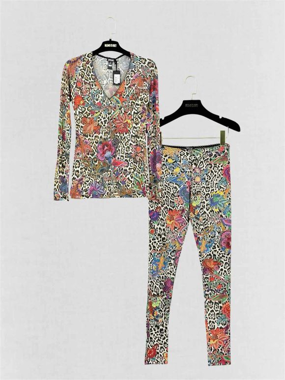 JUST CAVALLI Size Medium/Large Outfit Set