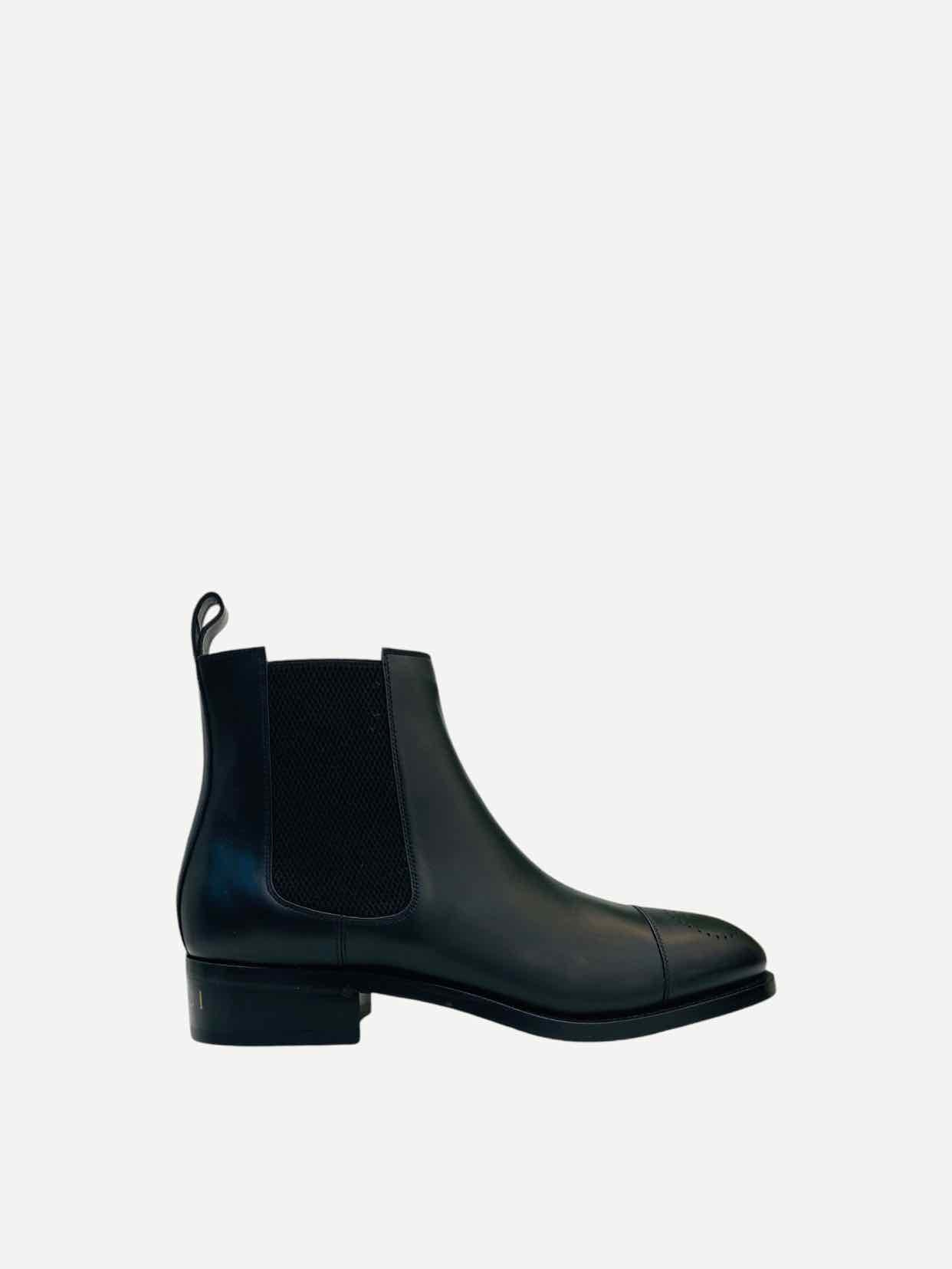 GUCCI Zowie Chelsea Black Ankle Boots 43