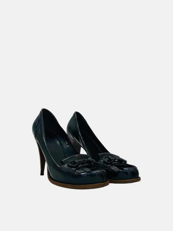 GUCCI Horsebit Black Pumps