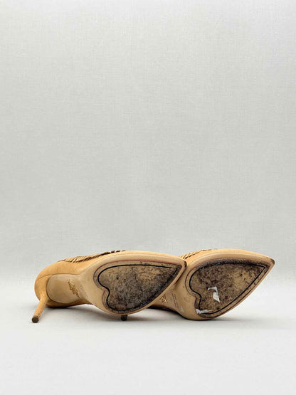 CHARLOTTE OLYMPIA Tan Size EU 39 Pumps