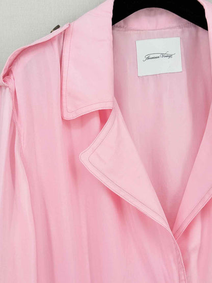 AMERICAN VINTAGE Light Pink Size Large Coat