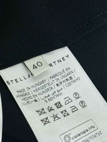 STELLA MCCARTNEY Black Multicolor Size US 4 Short Dress