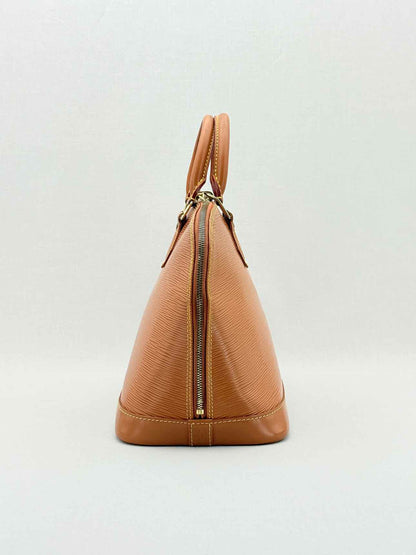 LOUIS VUITTON Alma Camel Top Handle