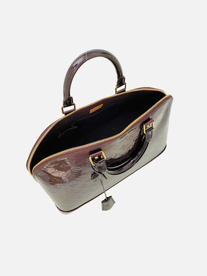 LOUIS VUITTON Alma Amarante Top Handle