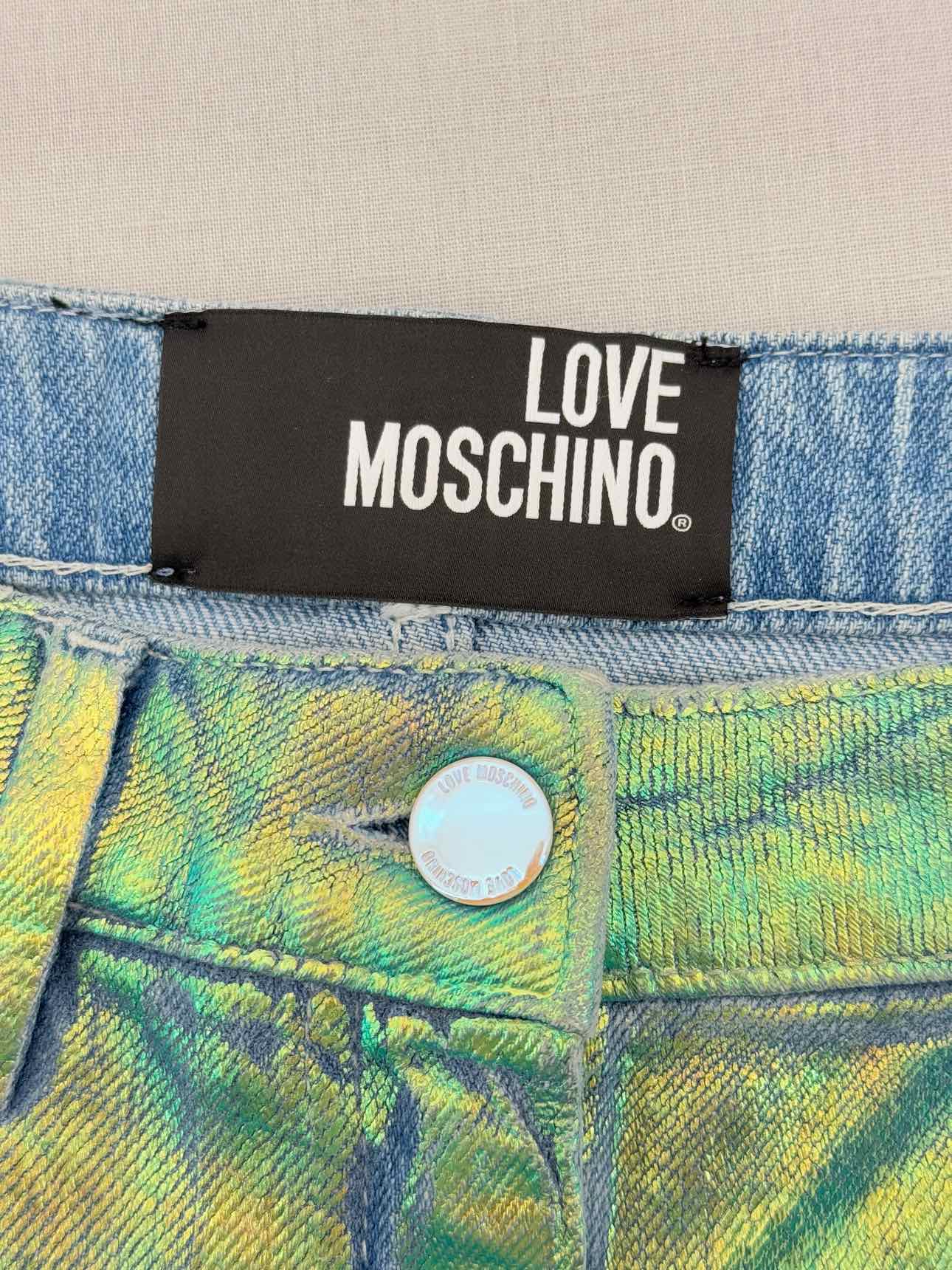 LOVE MOSCHINO Metallic Green Size US 2 Outfit Set