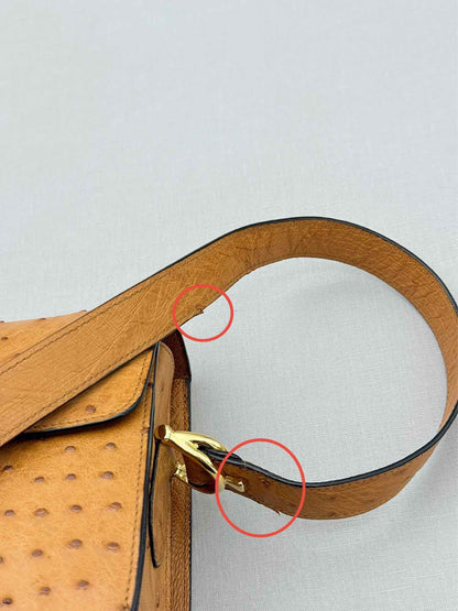 CELINE Vintage Caramel Shoulder Bag