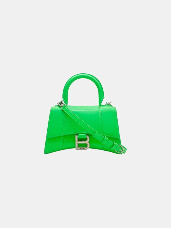 BALENCIAGA Spring/Summer 2021 Bright Green Top Handle