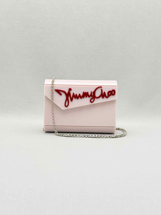 JIMMY CHOO Candy Pink Clutch