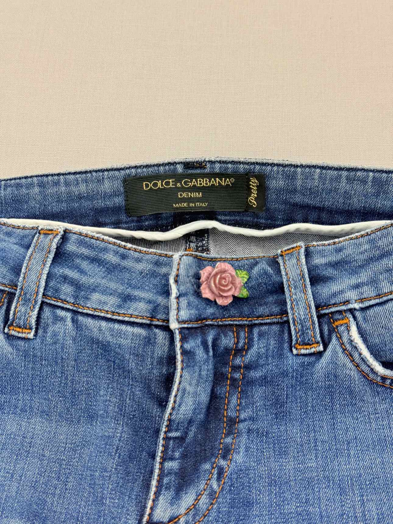 DOLCE & GABBANA Blue Size 26 Jeans
