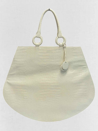 GUY LAROCHE Cream Top Handle