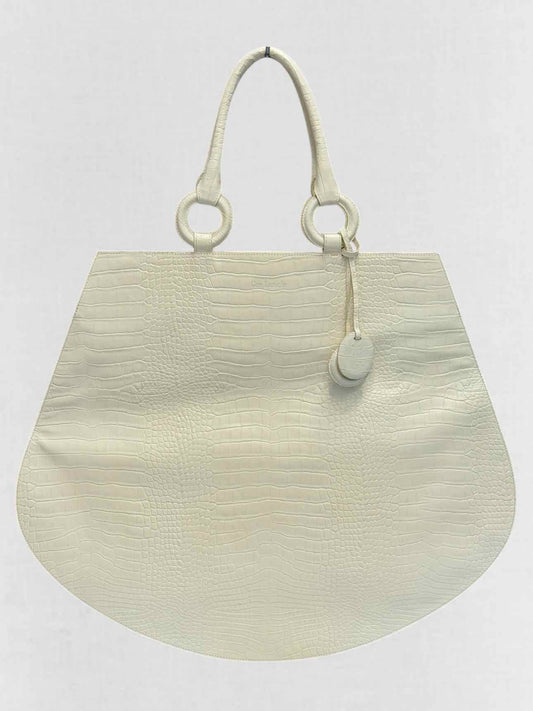 GUY LAROCHE Cream Top Handle