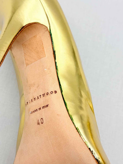 BRIAN ATWOOD SkyHigh Metallic Gold Size EU 40 Pumps