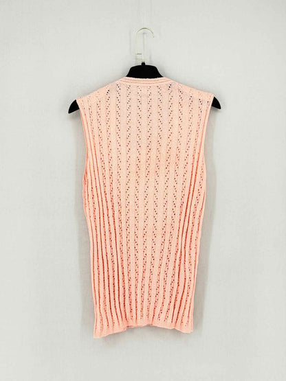 M MISSONI Peach Wavy Size US 8 2 PC Top