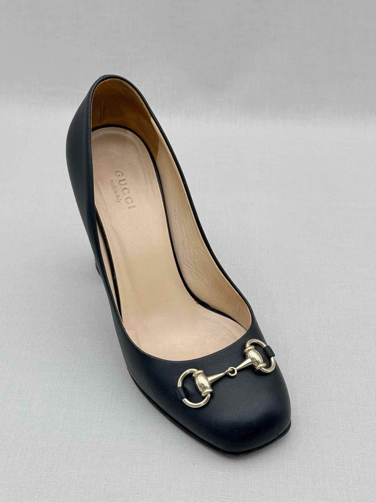 GUCCI Horsebit Black Size EU 37.5 Pumps
