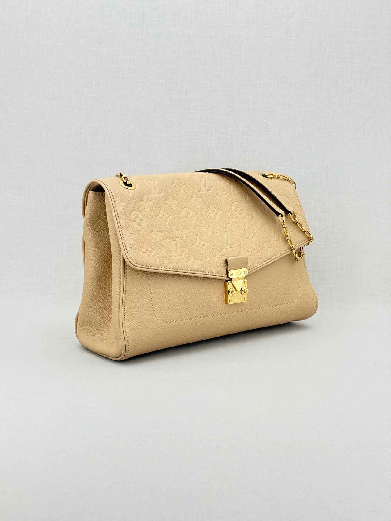 LOUIS VUITTON Saint Germain Beige Monogram Shoulder Bag