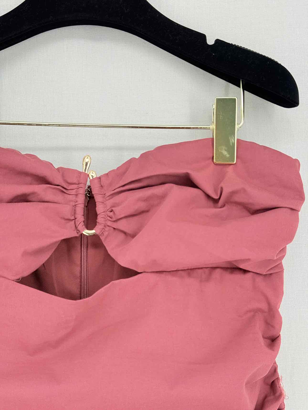 4TH & RECKLESS Maroon Size Large Midi Dress