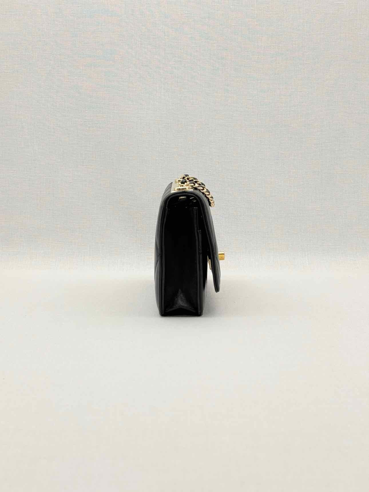 CHANEL Trendy CC WOC Black Quilted Shoulder Bag