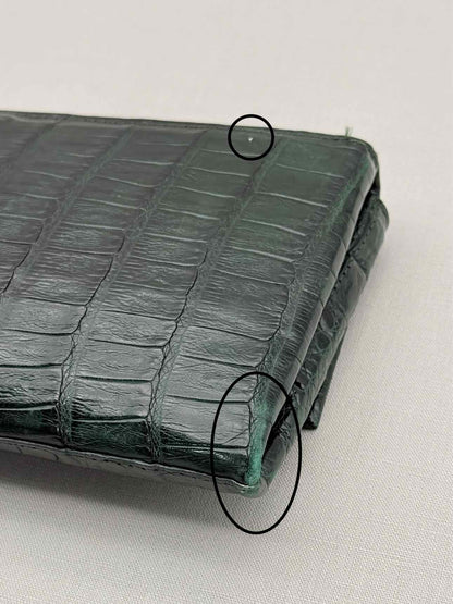 NANCY GONZALEZ Green Clutch