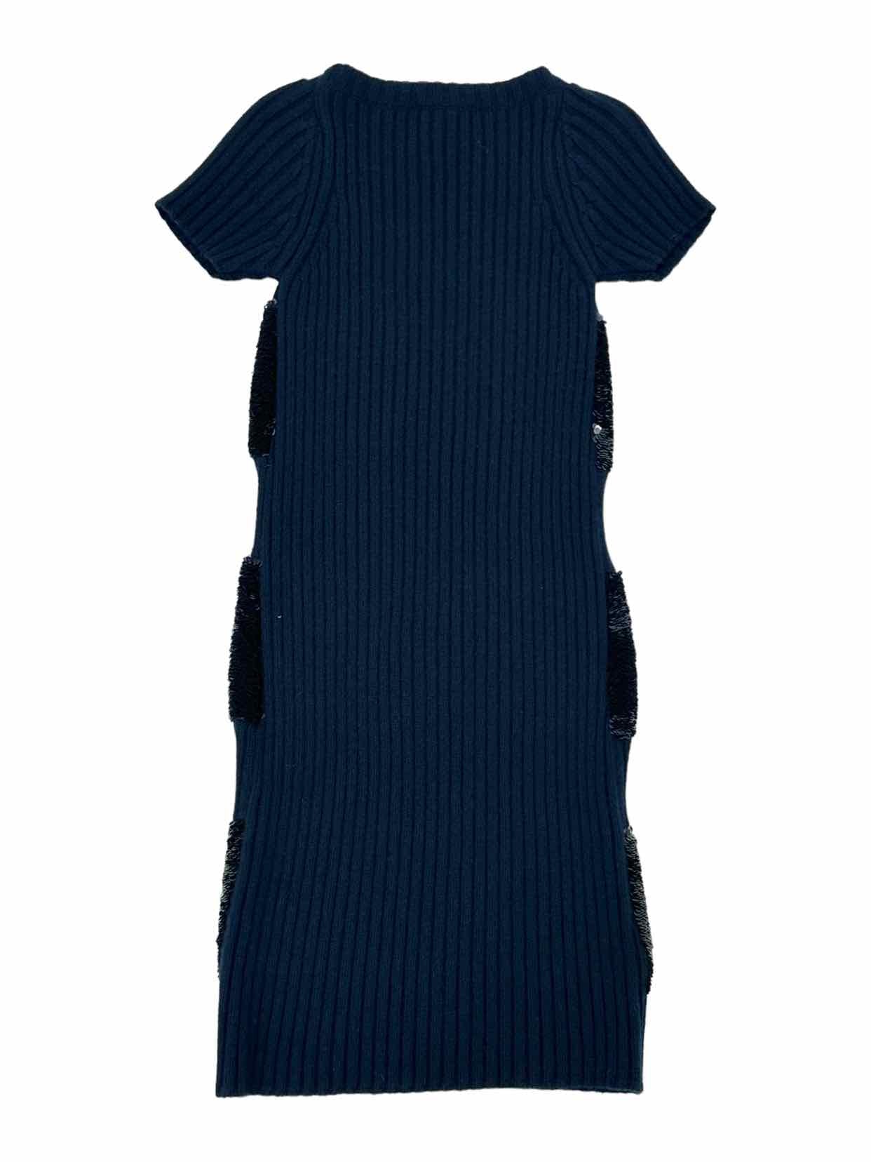 LOUIS VUITTON Navy Blue Jumper Dress Medium