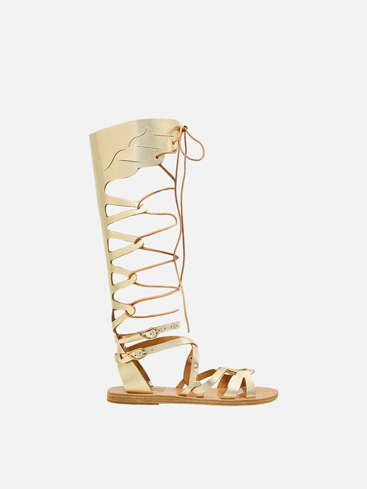 ANCIENT GREEK SANDALS Odyssey Metallic Gold Sandals